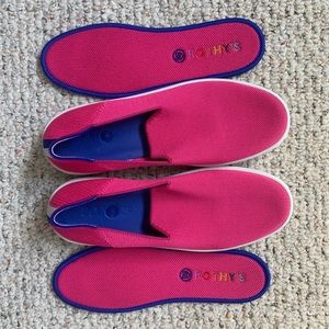 Rothy’s Bubblegum sneaker size 8